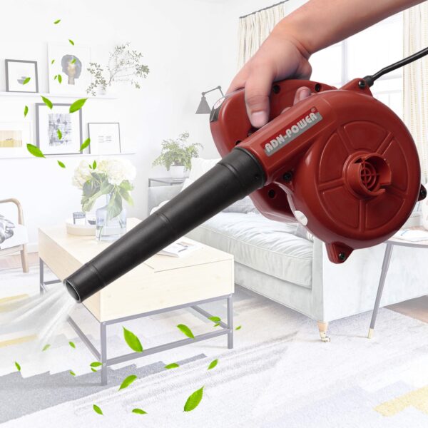 ADN-POWER RED NO Sparking/NO Vibration 800w 40 Minutes Continuous Operating For Home/Offic Forward Curved Air Blower